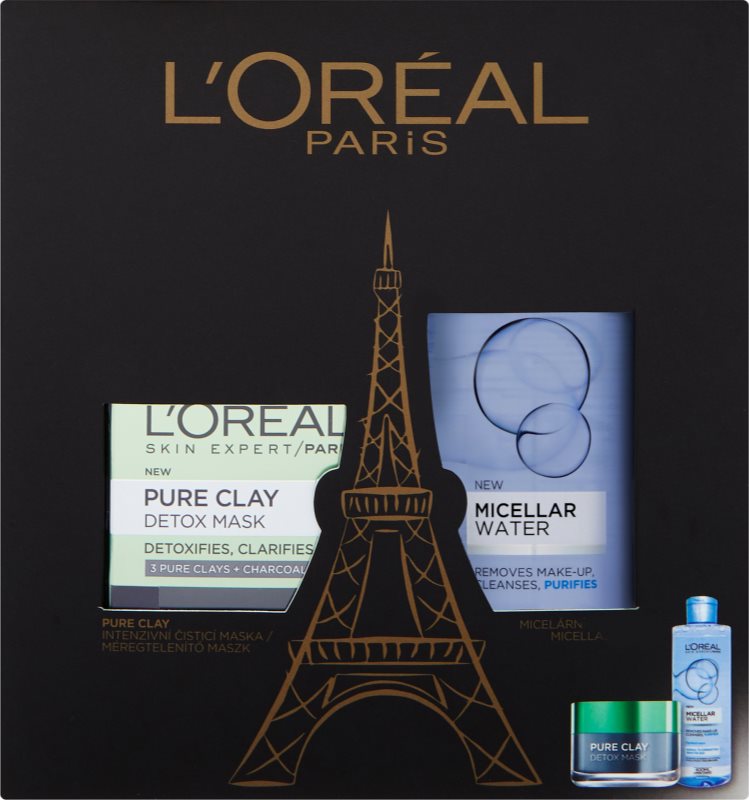 L’Oréal Paris Pure Clay coffret cosmétique I.