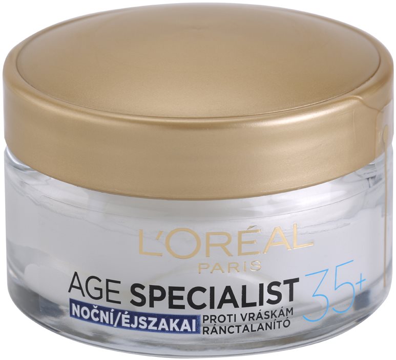 L’Oréal Paris Age Specialist 35+ nočna krema proti gubam