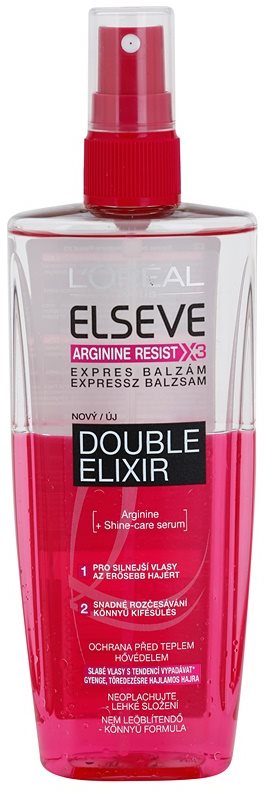 L’Oréal Paris Elseve Arginine Resist X3 posilující sprej pro vlasy namáhané teplem