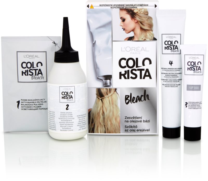 L OR AL PARIS COLORISTA BLEACH Dye Remover For Hair L OR AL PARIS COLORISTA BLEACH Dye Remover For Hair