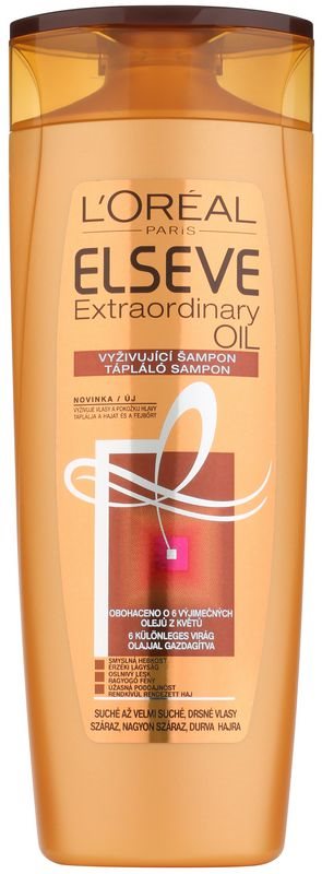 L’Oréal Paris Elseve Extraordinary Oil shampoo per capelli molto secchi