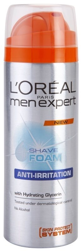 L’Oréal Paris Men Expert Anti-Irritation pěna na holení pro citlivou pleť