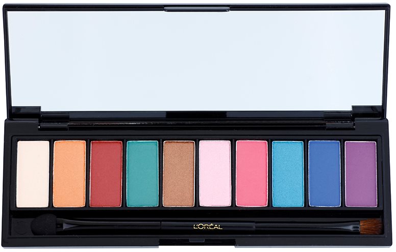 L’Oréal Paris Color Riche La Palette Glam палітра тіней з дзеркальцем та аплікатором