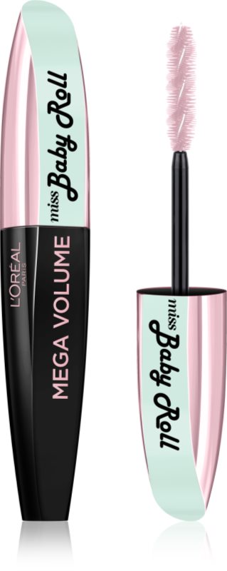 L’Oréal Paris Miss Baby Roll maskara za volumen in privihanje trepalnic