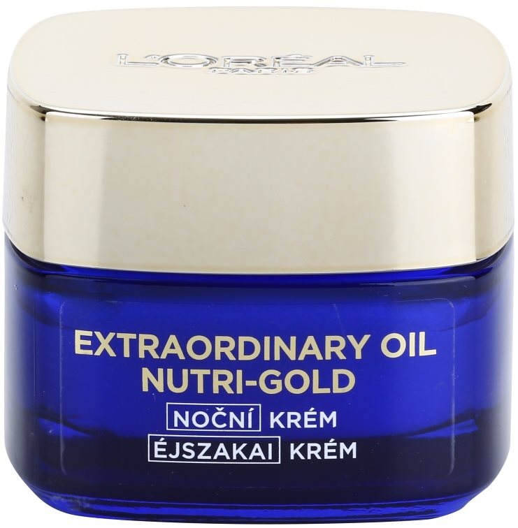 L’Oréal Paris Nutri-Gold posvetlitvena nočna krema z intenzivnostjo maske