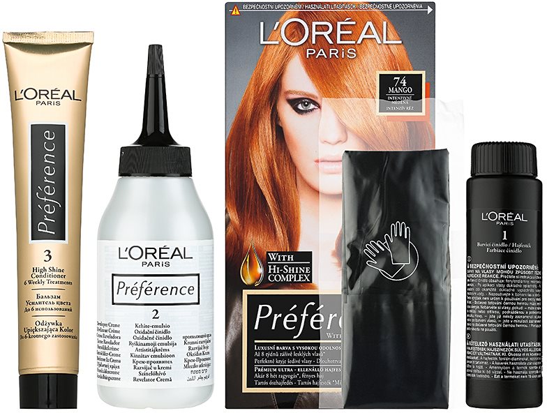 L’Oréal Paris Préférence coloração de cabelo
