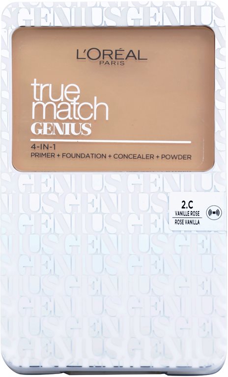 L’Oréal Paris True Match Genius kompaktní make-up 4 v 1