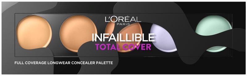 L’Oréal Paris Infaillible Total Cover paleta corectoare