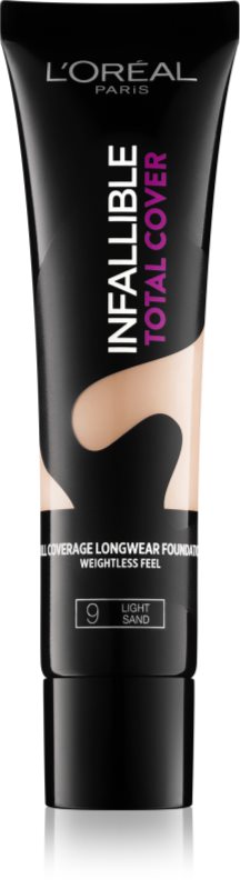 L’Oréal Paris Infallible Total Cover dolgoobstojen tekoči puder z mat učinkom