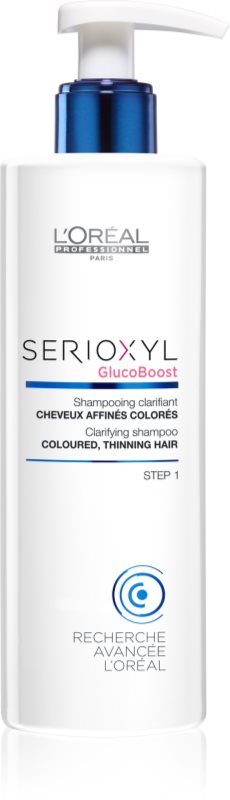 L’Oréal Professionnel Serioxyl GlucoBoost čistilni šampon za barvane redke lase