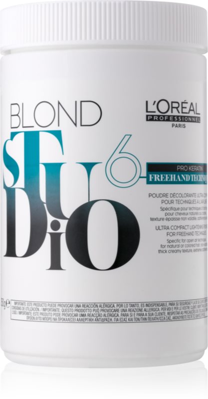 L’Oréal Professionnel Blond Studio Freehand Techniques 6 pudra decoloranta