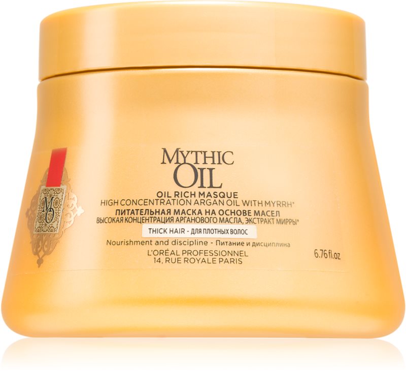 L’Oréal Professionnel Mythic Oil tápláló maszk dús és rakoncátlan hajra