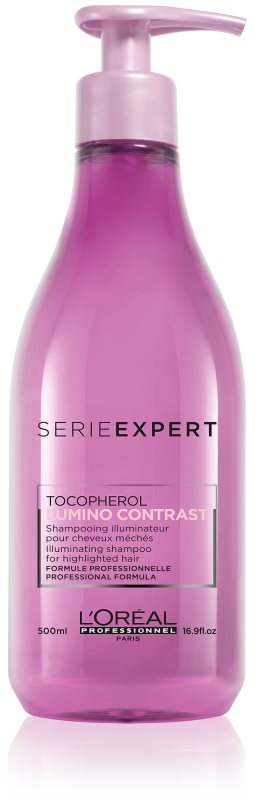 L’Oréal Professionnel Série Expert Lumino Contrast sampon pentru stralucire pentru par cu suvite