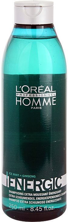 L’Oréal Professionnel Homme Energic Purifying Shampoo For Everyday Use