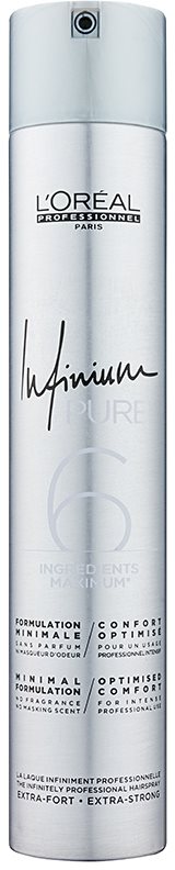 L’Oréal Professionnel Infinium Pure laca hipoalergénica para cabello con fijación extra fuerte