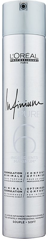 L’Oréal Professionnel Infinium Pure hypoalergenní lak na vlasy lehké zpevnění
