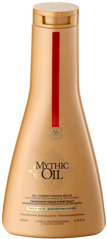 L’Oréal Professionnel Mythic Oil ulei balsam pentru păr gros și indisciplinat