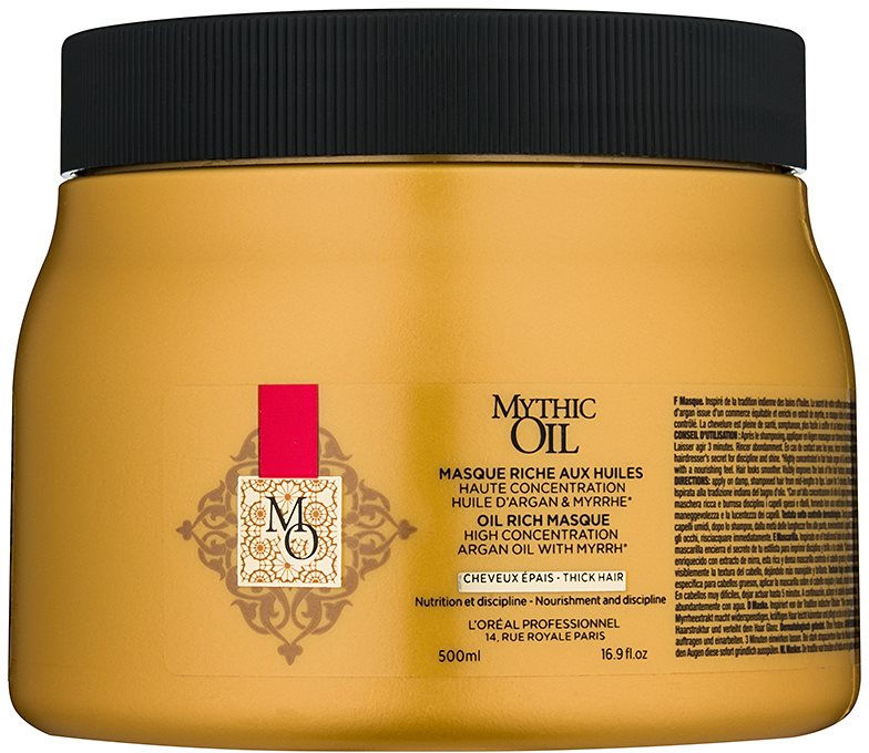L’Oréal Professionnel Mythic Oil máscara nutritiva para cabelos grossos e rebeldes