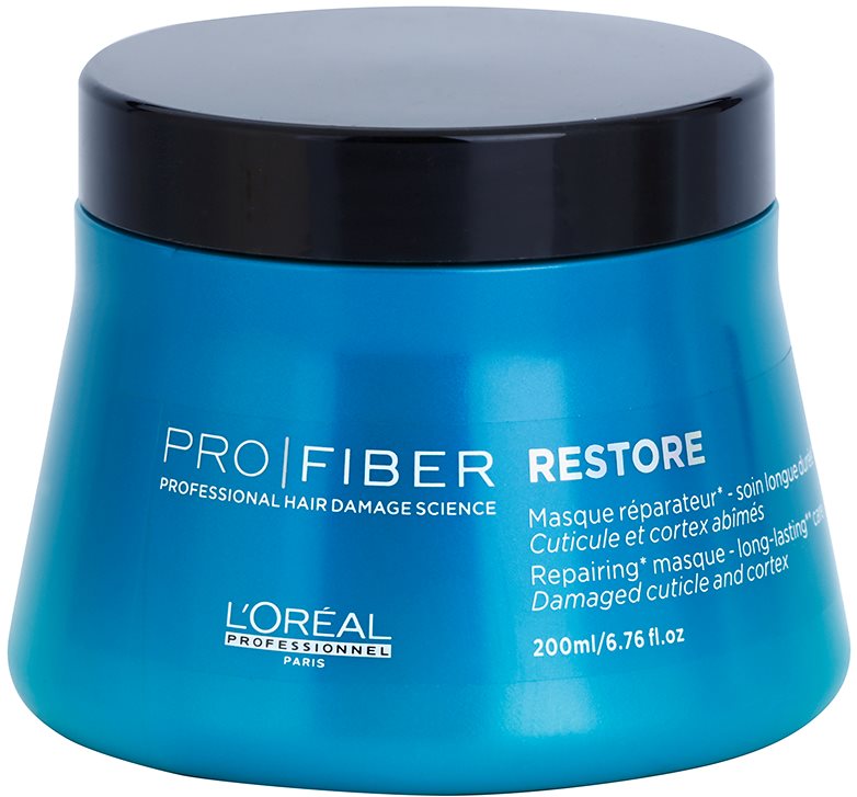 L’Oréal Professionnel Pro Fiber Restore megújító maszk sérült, vegyileg kezelt hajra