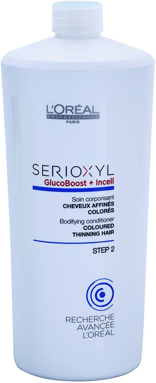L’Oréal Professionnel Serioxyl GlucoBoost + Incell kondicionér pro barvené řídnoucí vlasy