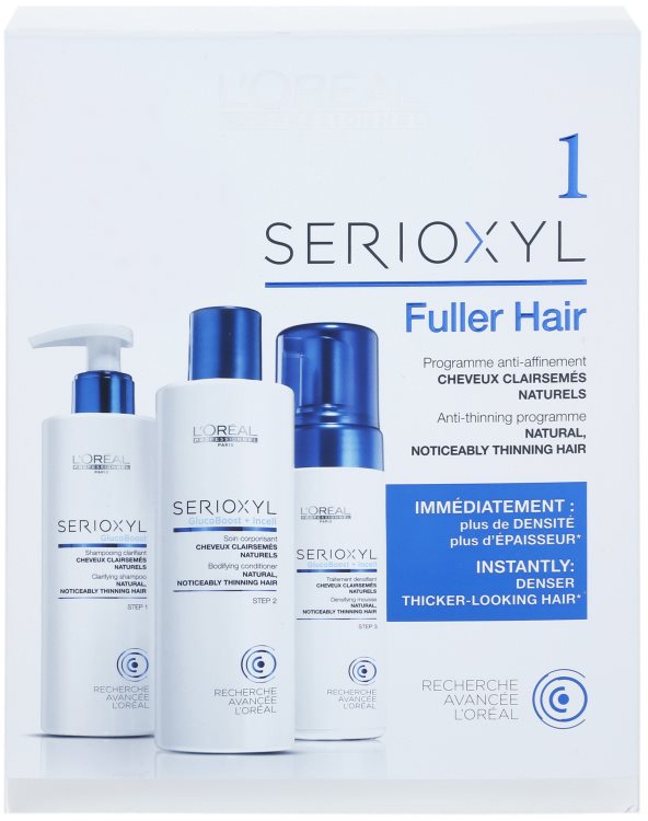 L’Oréal Professionnel Serioxyl GlucoBoost + Incell Fuller Hair Cosmetic Set I.