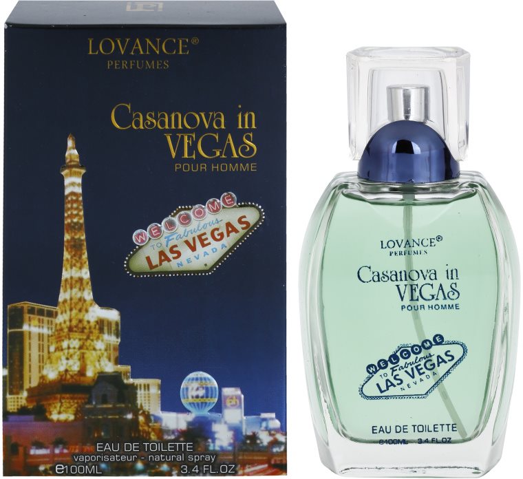 Lovance Casanova in Vegas eau de toilette pour homme 100 ml