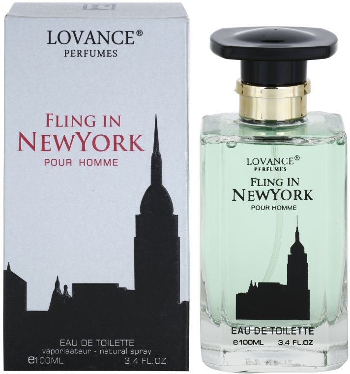 Lovance Fling in New York toaletná voda pre mužov 100 ml