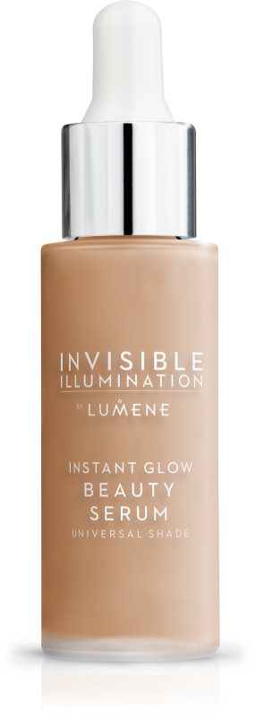 Lumene Invisible Illumination освітлююча сироватка-тональний крем для всіх типів шкіри