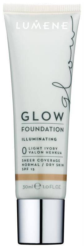 Lumene Nordic Chic Glow Egységesítő sminkalap hidratáló hatással