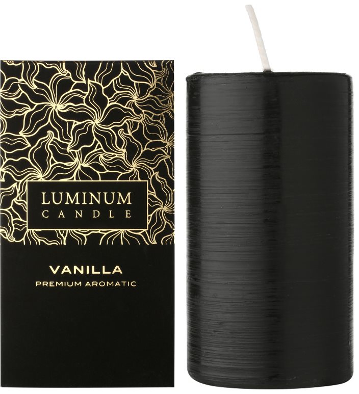 Luminum Candle Premium Aromatic Vanilla vela perfumada grande (⌀ 70 –130 mm, 65 h)