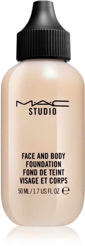 MAC Studio lahki tekoči puder za obraz in telo