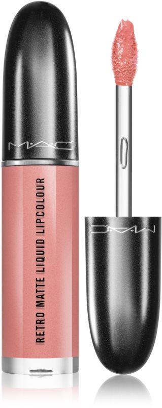 MAC Retro Matte Liquid Lipcolour матова помада з ефектом металік