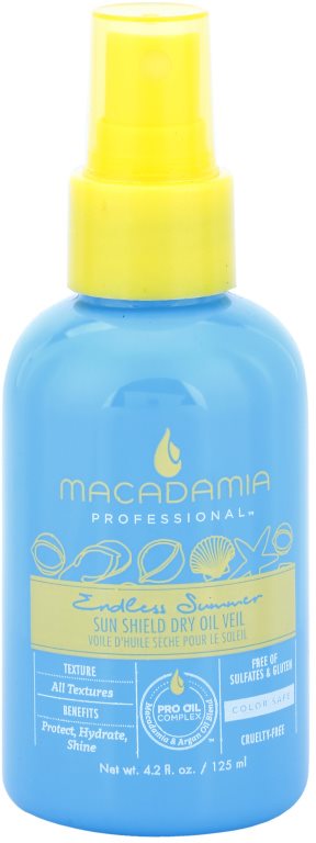 Macadamia Natural Oil Endless Summer ulei uscat pentru par expus la soare