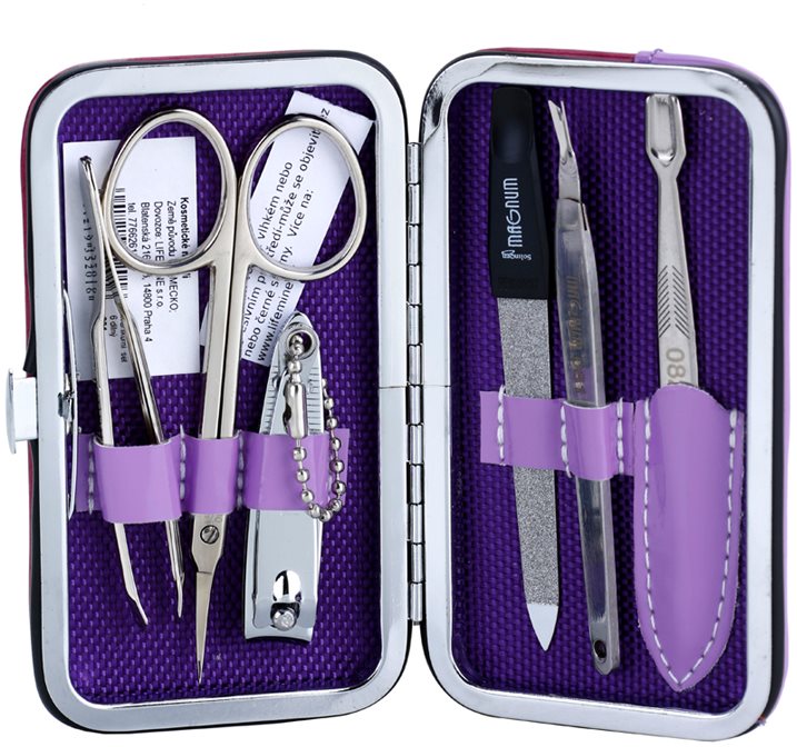 Magnum Feel The Style set pro perfektní manikúru fialový
