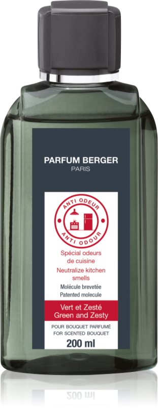 Maison Berger Paris Anti Odour Kitchen náplň do aróma difuzérov 200 ml (Green and Zesty)