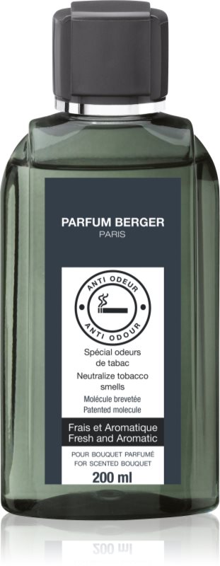 Maison Berger Paris Anti Odour Tobacco reumplere în aroma difuzoarelor 200 ml (Fresh and Aromatic)