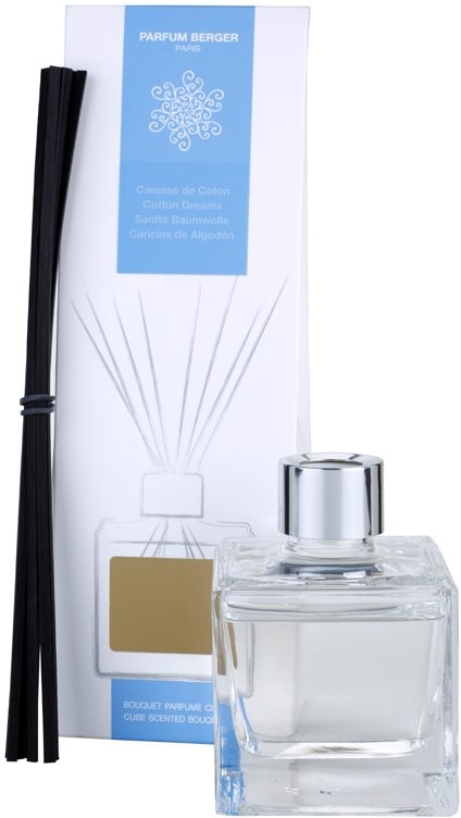 Maison Berger Paris Cube Scented Bouquet Cotton Dreams aroma difuzér s náplní 125 ml