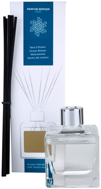 Maison Berger Paris Cube Scented Bouquet Ocean Breeze aroma difuzér s náplní 125 ml