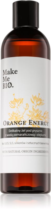 Make Me BIO Orange Energy osvežujoč gel za prhanje z vlažilnim učinkom
