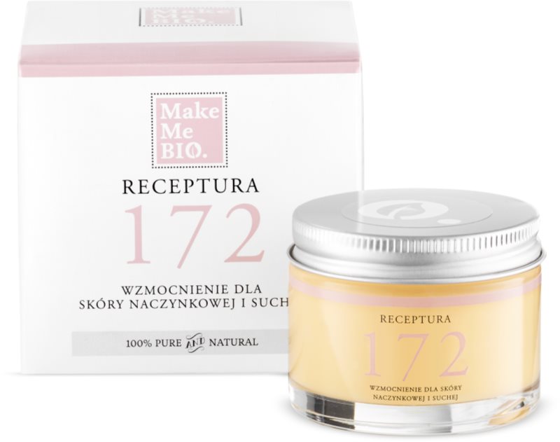 Make Me BIO Receptura 172 creme fortificante para a pele seca propensa a vermelhidão