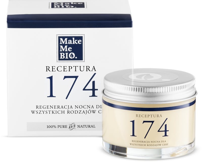 Make Me BIO Receptura 174 regenerierende Nachtcreme für alle Hauttypen