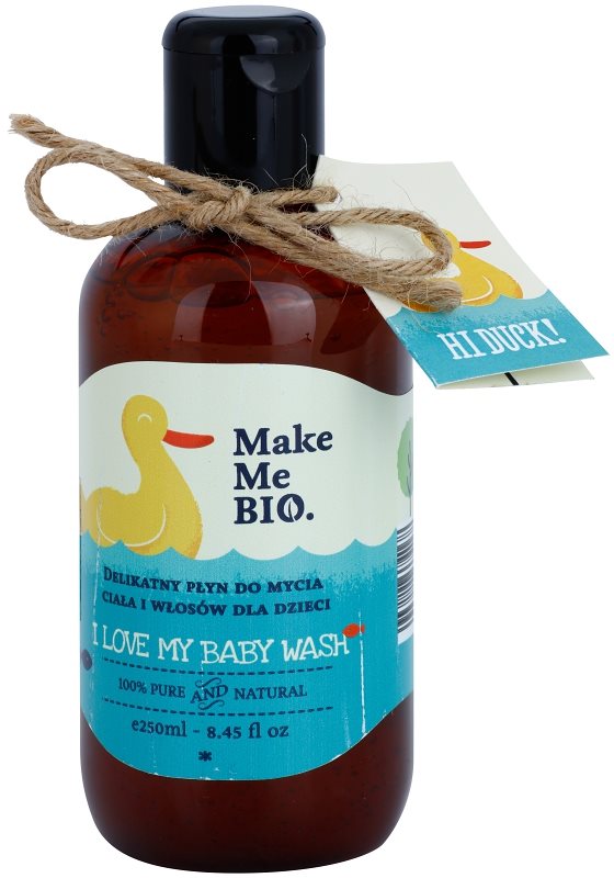 Make Me BIO Baby Care gel limpiador suave para el cabello y cuerpo para niños
