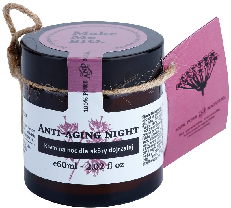 Make Me BIO Face Care Anti-aging Night Cream For Mature Skin