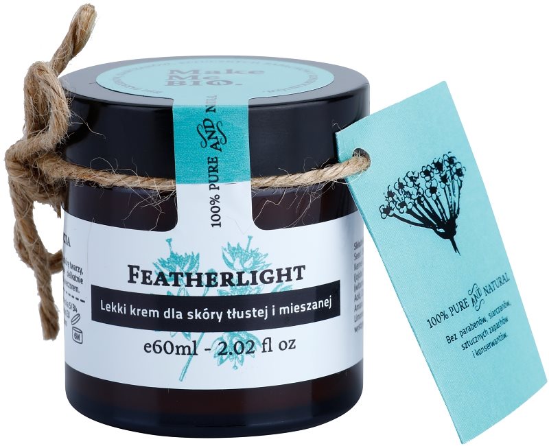 Make Me BIO Face Care Featherlight lahka krema za mastno in mešano kožo