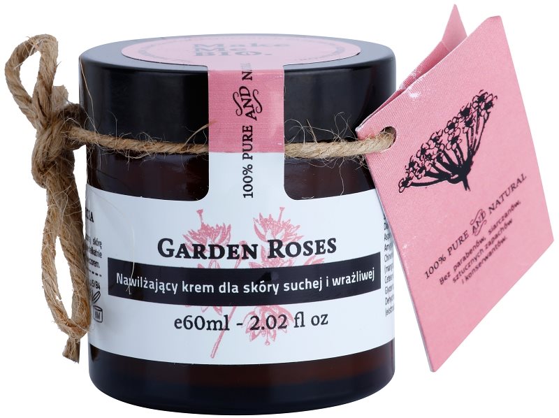 Make Me BIO Face Care Garden Roses vlažilna krema za suho in občutljivo kožo