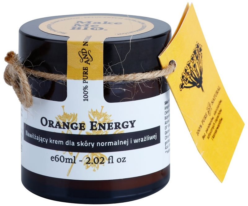 Make Me BIO Face Care Orange Energy vlažilna krema za normalno do občutljivo kožo