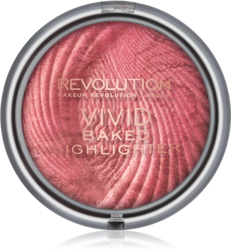 Makeup Revolution Vivid Baked zapečený rozjasňujúci púder