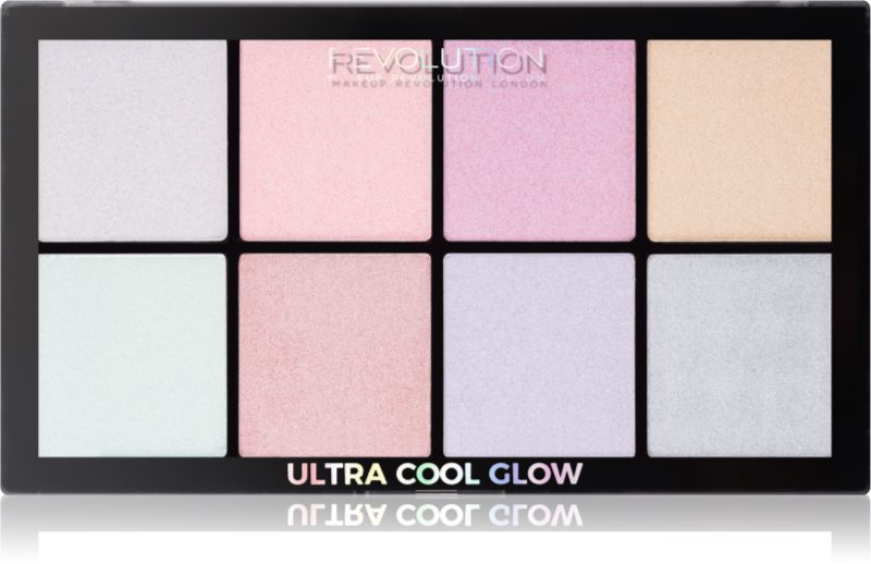 Makeup Revolution Ultra Cool Glow paleta osvetljevalcev