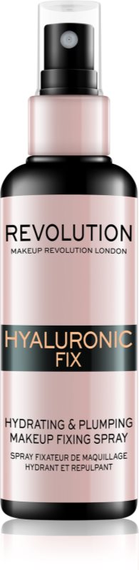 Makeup Revolution Hyaluronic Fix pršilo za fiksiranje make-upa z vlažilnim učinkom