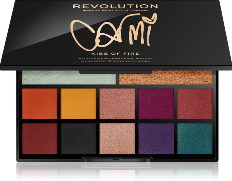 Makeup Revolution Carmi palette fards à paupières et enlumineurs